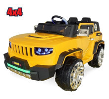 Maxi Taxi 12 V Üstü Açık İki Kişilik Akülü Jip Sarı