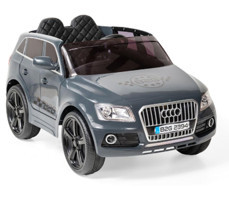 Baby2Go Suv 12V 12 V Üstü Açık İki Kişilik Akülü Araba Gri