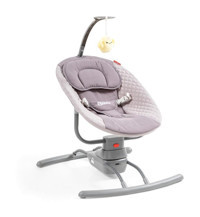 Jusso Baby2Go Acelia Sallanan Titreşimli Oyuncaklı Müzikli Elektrikli Ana Kucağı Mor