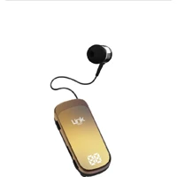 Linktech V81 Kulak İçi Kablolu Bluetooth Kulaklık Gold