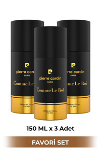 Pierre Cardin Organik Sprey Erkek Deodorant 3x150 ml