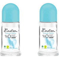 Emotion Pudrasız Ter Önleyici Sprey Kadın Deodorant 2x50 ml