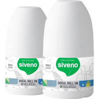 Siveno Vegan Ter Önleyici Organik Antiperspirant Roll-On Unisex Deodorant 2x50 ml