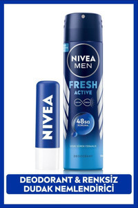 Nivea İnfini Fresh Pudrasız Ter Önleyici Antiperspirant Sprey Erkek Deodorant 150 ml