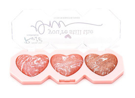 Roesıa Rose Cosmetics 3'lü Terracota Baked Toz Allık Paleti