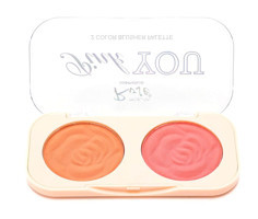 Roesıa Rose Cosmetics Rose Pink You 2'li Mat Toz Allık Paleti