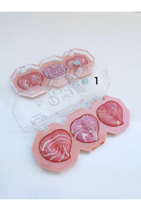 Roesıa Rose Cosmetics Just Beach Terrakota Işıltılı Toz Allık Paleti