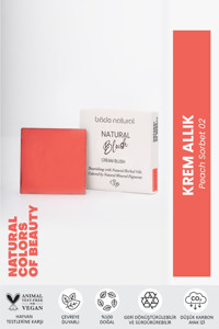 Bade Natural Peach Sorbet 02 Doğal Krem Allık