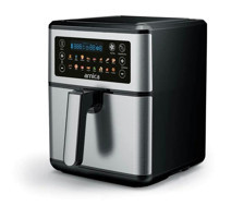 Arnica GH 22230 Airfryer 7 lt Tek Hazneli Led Ekranlı Sıcak Hava Fritözü Siyah