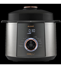Arçelik MC 6056 Airfryer 5.5 lt Tek Hazneli Led Ekranlı Sıcak Hava Fritözü Gri