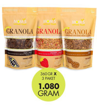 Mom's Natural Foods Fındıklı Kakaolu Granola 3x360 gr