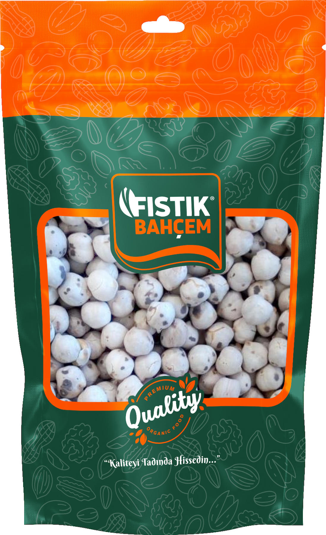 Fıstık Bahçem Köy Kavrulmuş Tuzlu Beyaz Leblebi 500 gr
