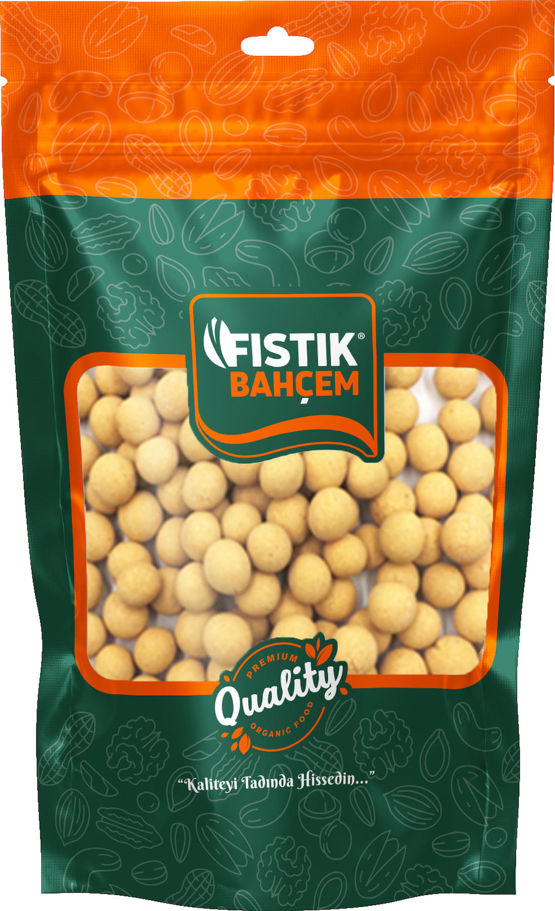 Fıstık Bahçem Kıtır Kavrulmuş Tuzlu Sarı Leblebi 1 kg