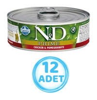 N&d Nar Tavuk Yavru Yaş Kedi Maması 12x70 gr