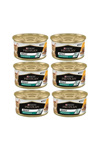 Pro Plan Tavuk Yetişkin Yaş Kedi Maması 6x85 gr