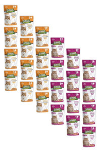 Jungle Pouch Kısırlaştırılmış Bİftek Tavuk Soslu Yetişkin Yaş Kedi Maması 24x100 gr