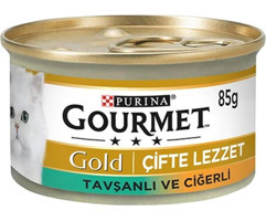 Purina Gourmet Gold Tavşan Yetişkin Yaş Kedi Maması 85 gr