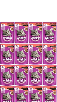 Whiskas Biftek Soslu Yetişkin Yaş Kedi Maması 24x85 gr