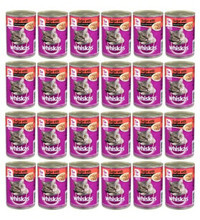 Whiskas Biftek Soslu Yetişkin Yaş Kedi Maması 24x400 gr
