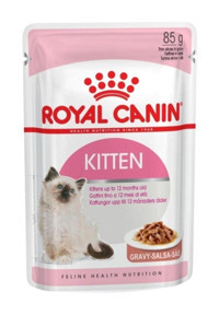 Royal Canin Kitten Tavuk Parça Etli Soslu Yavru Yaş Kedi Maması 5x85 gr