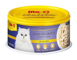 Me o delite Ton Balığı Soslu Yetişkin Yaş Kedi Maması 12x80 gr