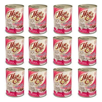 Miss Cat Kuzu Eti Yetişkin Yaş Kedi Maması 12x400 gr