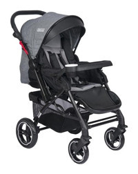 Tommybaby Katlanabilir Tek Elle Kapanan 360 Derece Dönen Tam Yatar Kabin Tipi Bebek Arabası Siyah