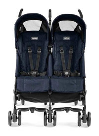 Peg Perego Pliko Mini Katlanabilir 360 Derece Dönen Tam Yatar Puset Bebek Arabası Lacivert