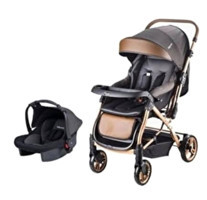 Baby Care Çift Yönlü Katlanabilir Travel Sistem Bebek Arabası