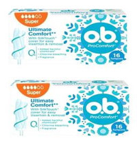 O.B. Pro Comfort Süper Tampon 2x16'lı