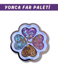 Mov Jel Simli Glitter Far Paleti