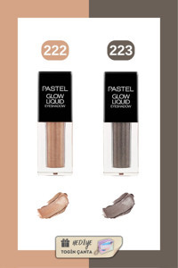 Pastel 222 223 Likit Simli Işıltılı Tekli Göz Farı