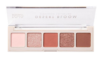 Make Up Academy Desert Bloom Toz Simli Işıltılı Mat Far Paleti