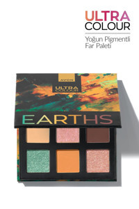 Avon Earths Toz Simli Işıltılı Mat Far Paleti