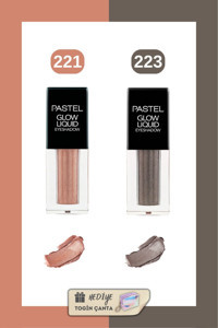 Pastel 221 223 Likit Simli Işıltılı Tekli Göz Farı