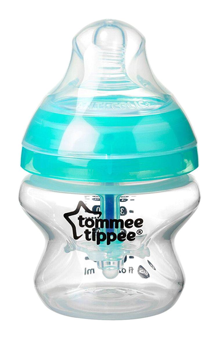 Tommee Tippee Silikon Gaz Yapmayan Antikolik Yenidoğan Yavaş Akışlı 0+ Ay Yeşil Damaklı Biberon 150 ml