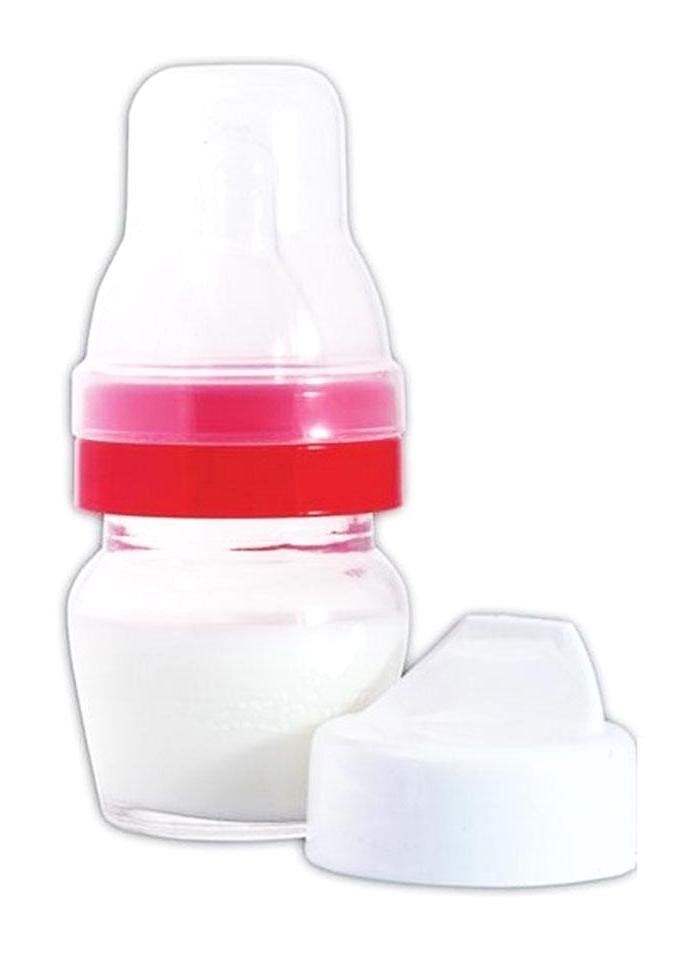Bambino Silikon Yenidoğan Yavaş Akışlı 0-6 Ay Kırmızı Biberon 150 ml