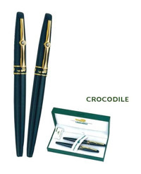 Crocodile Peklm00.27 Ve Roller Seti Dolma Kalem