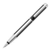 Pelikan Pura P40 Gümüş-Siyah Dolma Kalem