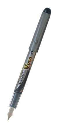 Pilot V-Pen Silver Siyah Svpn-4 12'li Dolma Kalem