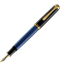 Pelikan Souveran Mavi Siyah M400 Dolma Kalem