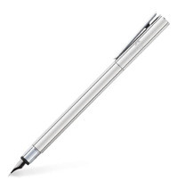 Faber-Castell Neo Slim Parlak Çelik 342000 Dolma Kalem