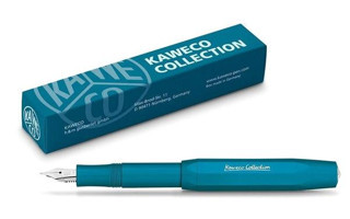 Kaweco Klasik Sport Connection F Uç Cyan Blue Dolma Kalem