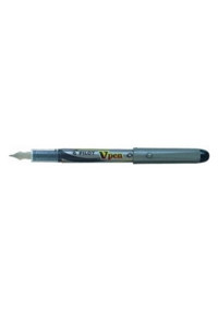 Pilot V-Pen Silver Kullan At Siyah Dolma Kalem