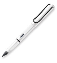 Lamy Safari Siyah Renk Klipsli Beyaz 19Bs-M Dolma Kalem