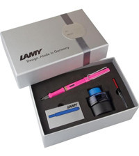 Lamy Safari Seti Pembe 13Pds-M Dolma Kalem