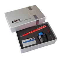 Lamy Safari Seti M G.Kutu Kırmızı Dolma Kalem