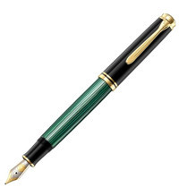 Pelikan Souveran Siyah Yeşil M800 Dolma Kalem