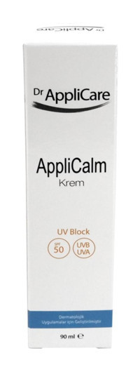 Dr Applicare 50 Faktör Tüm Ciltler İçin Leke Karşıtı Nemlendirici Yağsız Suya Dayanıklı Yüz ve Vücut Güneş Kremi 90 ml
