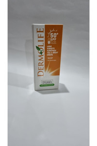 Denizpharma Dermolife 50 Faktör Tüm Ciltler İçin Leke Karşıtı Nemlendirici Yağsız Suya Dayanıklı Yüz ve Vücut Güneş Kremi 100 ml